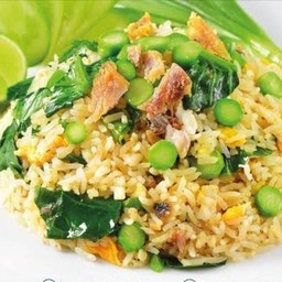 ข้าวผัดคะน้าปลาเค็ม