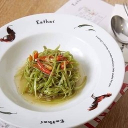 ครัวเจ้ง้อ - ผัดผักบุ้งฝอย