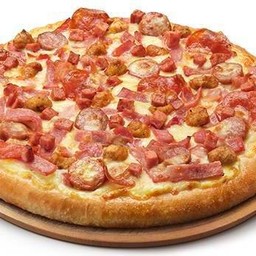 พิซซ่า ใส่กรอกแฮม