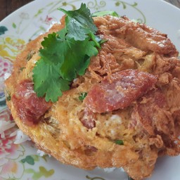 ข้าวไข่เจียวแหนม