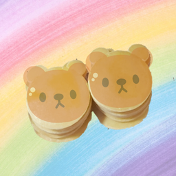 ขนมแพนเค้กใส่ไส้พุงกลม