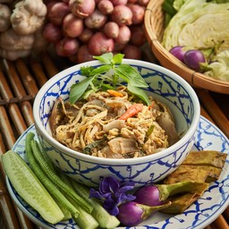 ยำหน่อไม้ใส่น้ำปู ลำแต้ๆ ที่นี่ที่เดียวจ้าว