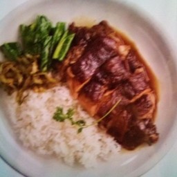 [ร้านGA LA MANGS ] ข้าวขาหมู