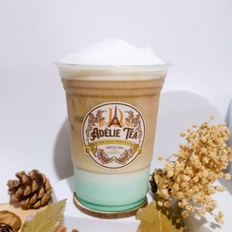 Peppermint Macchiato เปปเปอร์มิ้นท์ มัคคีอาโต้  แก้ว 16 ออนซ์