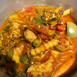 แกงป่าลูกชิ้น (เล็ก)