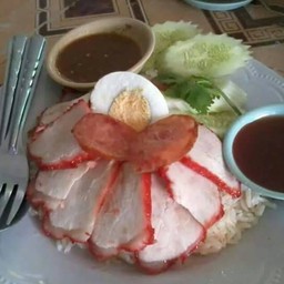 ข้าวมันหมูแดง