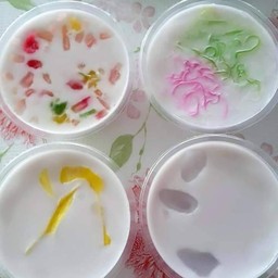 วุ้นรวมรสกะทิหน้าขนม