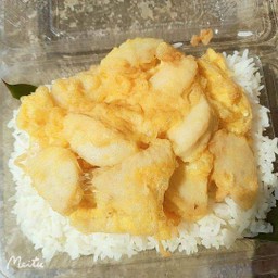 Minced Pork Omelette With Rice