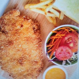 [ร้านสเต๊กบีเทสตี้] สเต๊กปลาทอด