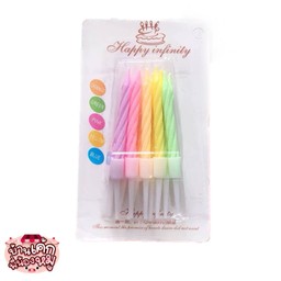 เทียนวันเกิดหลากสี