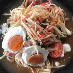 ตำไทยไข่เค็ม