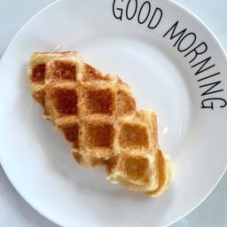 ครอฟเฟิลเนยฝรั่งเศสPlain