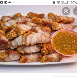 หมูกรอบทอด