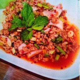 [ร้านตำแซ่บ ณ ริมโขง] ลาบหมู