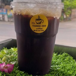อเมกาโน่+น้ำผึ้ง