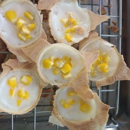 ขนมครกเจ้แพร ขนมครกชาววัง หวาน หอม อร่อย ท่ามะกา กาญจนบุรี