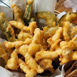 Deep fried mixed vegetables-เทมปุระผักรวม