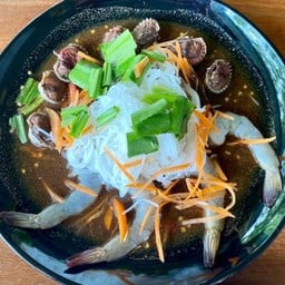(เล็ก)แซ่บตาตีบหอยแครงกุ้งสด