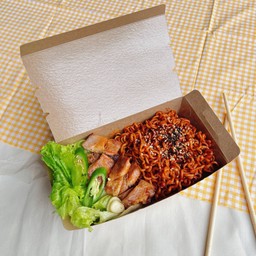 รามยอนพ่นไฟ x หมูย่างเกาหลี