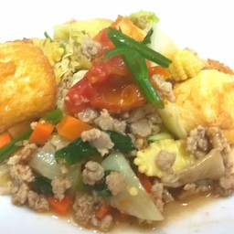 เต้าหู้ทรงเครื่อง (กับข้าว)