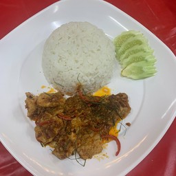 แพนงหมูราดข้าว