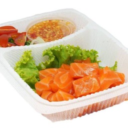 70)ยำแซลมอน