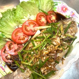 ปลานึ่งซีอิ๊ว