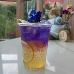 ชาอัญชันน้ำผึ้งมะนาว