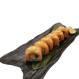 ข้าวห่อสาหร่ายแซลมอน+ไข่แซลมอน