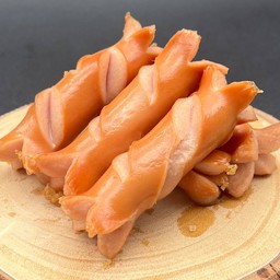 ไส้กรอกไก่หนังกรอบทอด