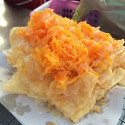 โรตีกรอบฝอยทอง