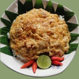 ข้าวไข่เจียวหมูสับ