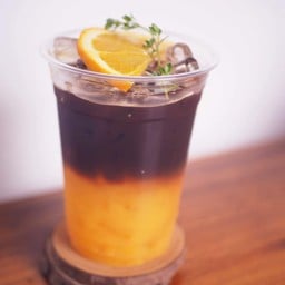 อเมริกาโน่น้ำส้ม(มีเนื้อส้ม) Arabica 100%