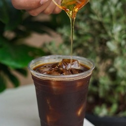 กาแฟ อเมริกาโน่ น้ำผึ้ง