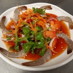 ยำกุ้งสด