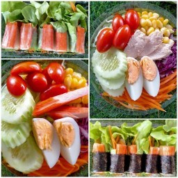 มากินสลัด สลัดโรล&สลัดผัก -