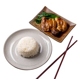ข้าวไก่ต้มซีอิ๊ว