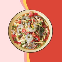 ข้าวแกงกับกระเพรา