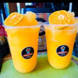 ส้มคั้นสดปั่น