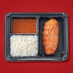 ข้าวอกไก่รมควัน (ครึ่งชิ้น)