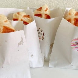 ครอฟเฟิล Croffle🥐💛 โรงรถจักรแก่งคอย