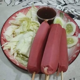 ลูกชิ้นปิ้งเตาถ่าน by:น๊อต🍡