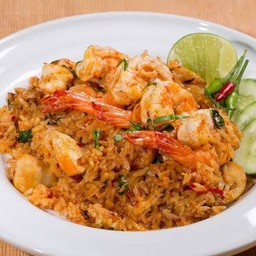 ข้าวผัดต้มยำ หมู/ไก่/กุ้ง/ปลาหมึก