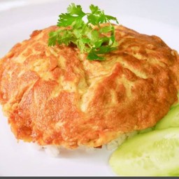 ข้าวไข่เจียวหมูสับ