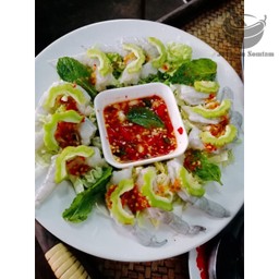 กุ้งแช่น้ำปลา