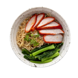 [ร้านข้าวหมูแดง หมูกรอบ] บะหมี่หมูแดง