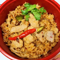 ข้าวผัดน้ำพริกเผา