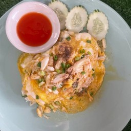 ข้าวไข่ข้นปู