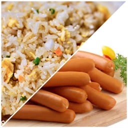 ข้าวผัดไส้กรอก