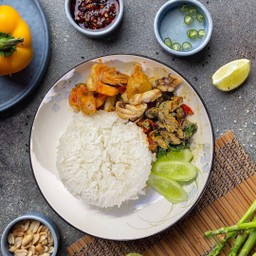 ส่วนประกอบกุ้งปลาหมึก